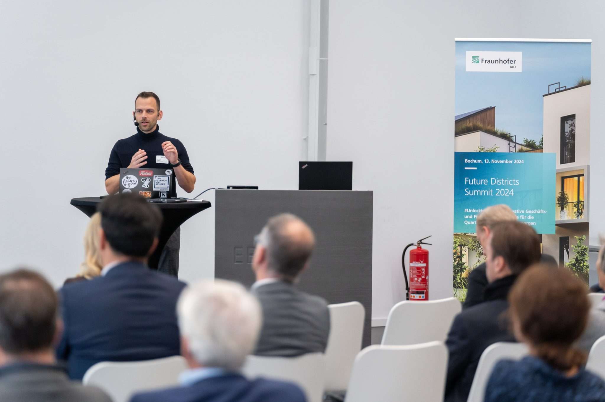 Speaker Konferenz, Fotograf für Events, Fraunhofer Bochum